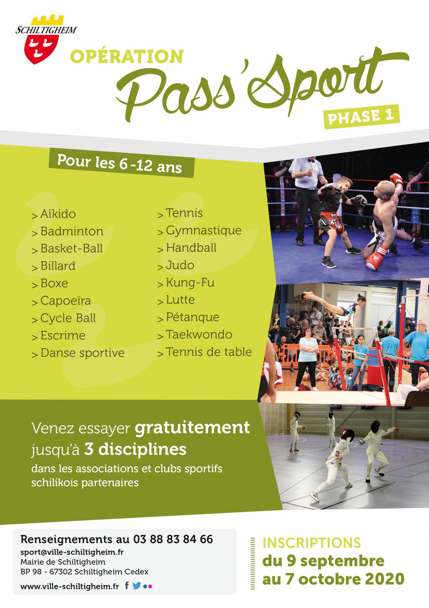 Pass’Sport – Septembre 2020