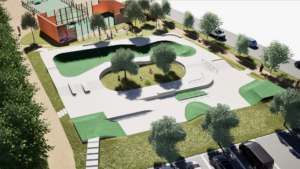 Projection du skatepark ©Ride & (S)chil